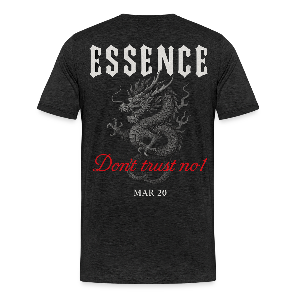 Essence NO1 T-Shirt - charcoal grey