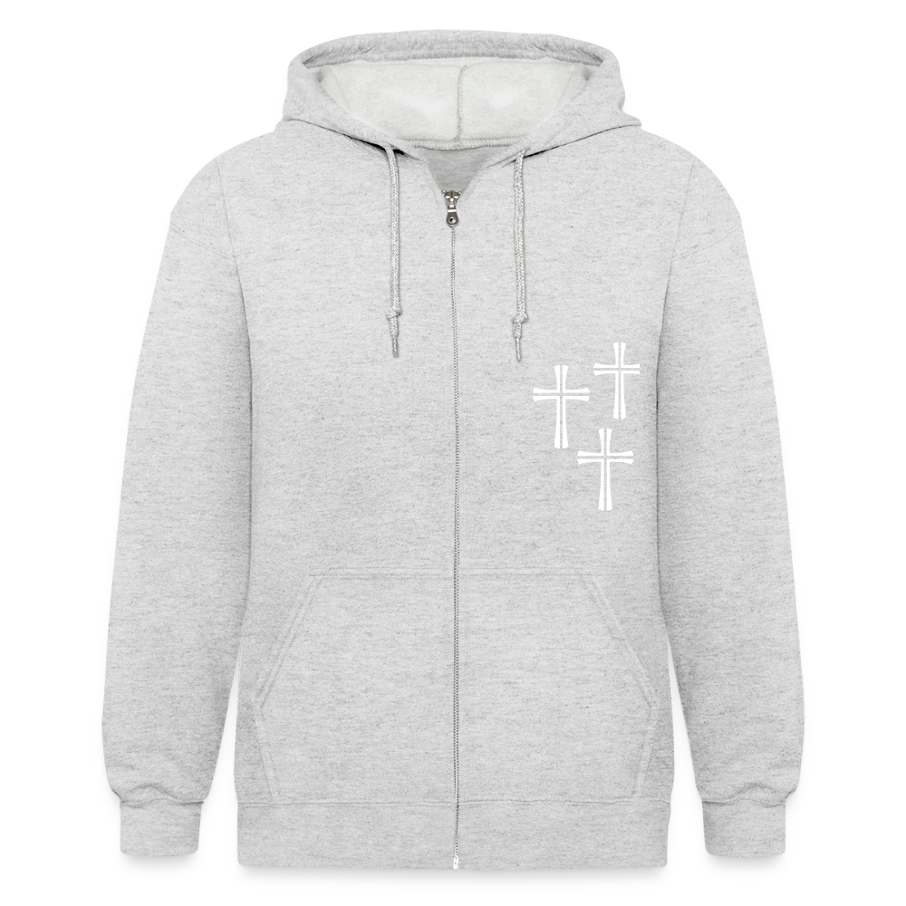 Essence Heartbroken Fleece - heather white