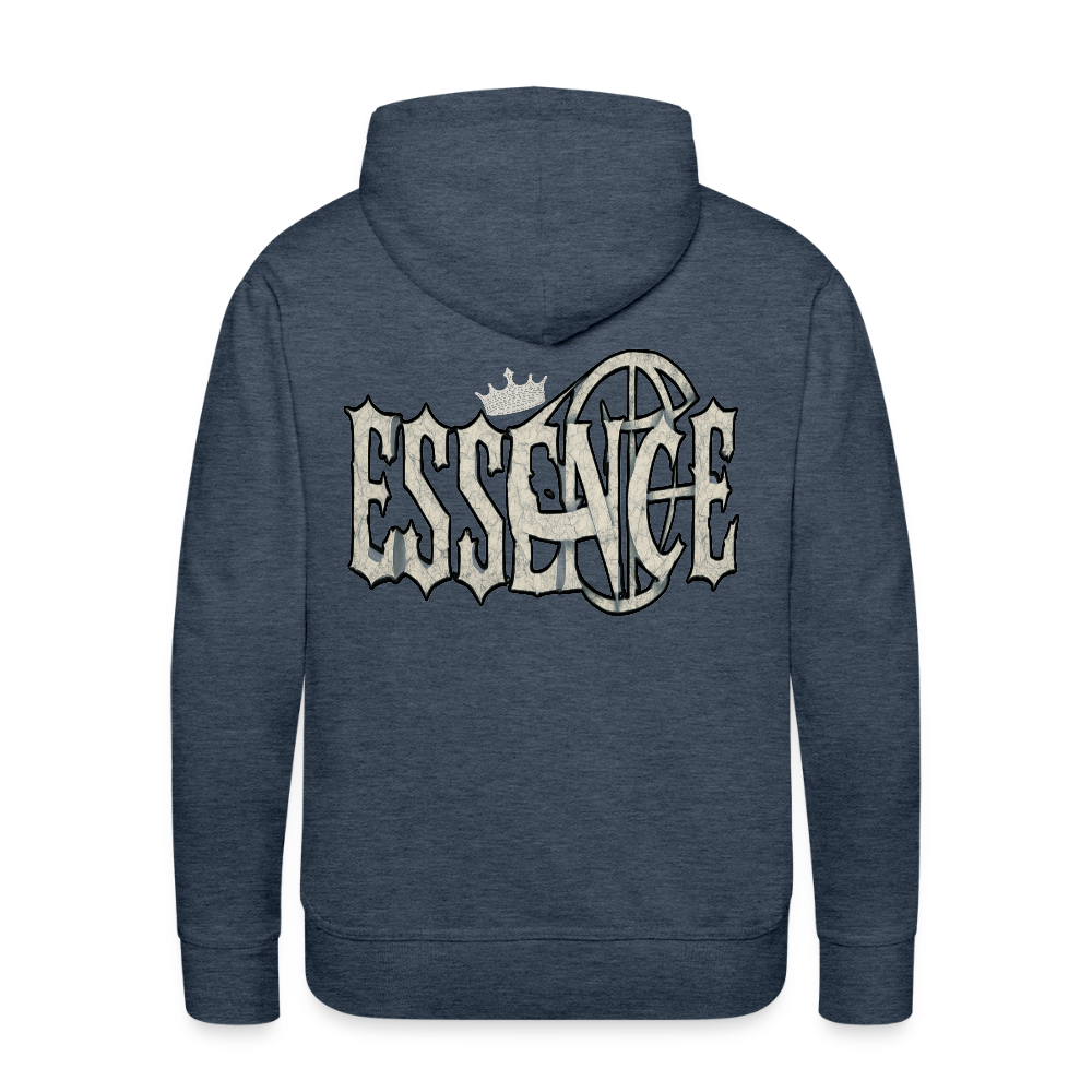 Essence King Hoodie - heather denim
